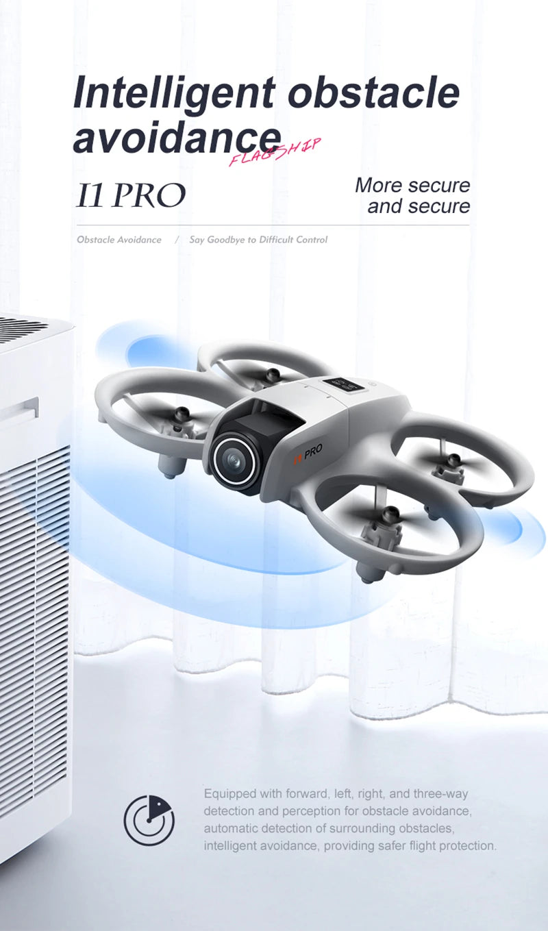 Xiaomi i1PRO Drone Professional 8K Camera Drone 5G WIFI FPV UAV With screen remote control RC Dron avoidance Aerial Quadcopter Trekker Essentials
