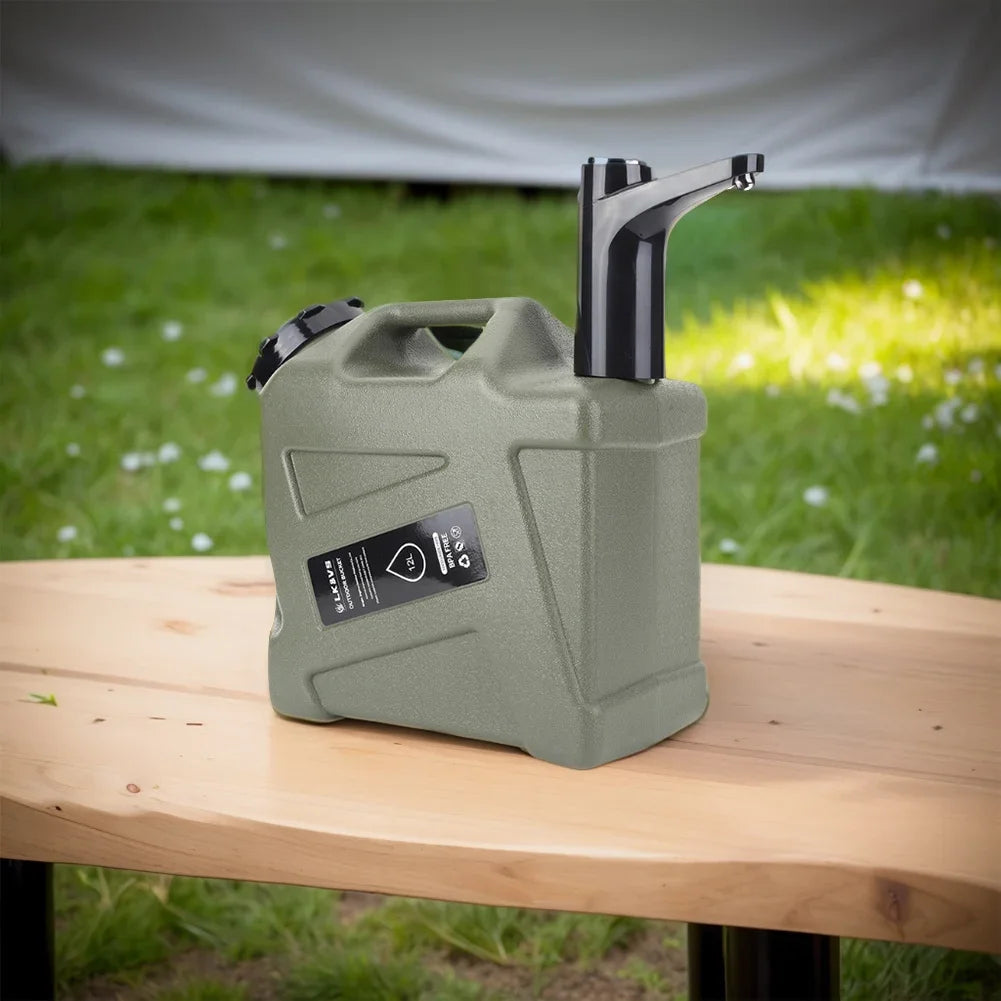 USB Rechargeable Electric Water Pump – Portable One-Touch Water Dispenser for Camping & Home Use Trekker Essentials