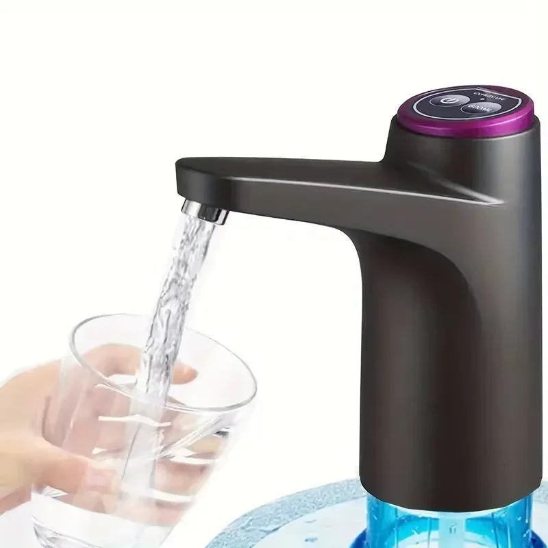 USB Rechargeable Electric Water Pump – Portable One-Touch Water Dispenser for Camping & Home Use Trekker Essentials