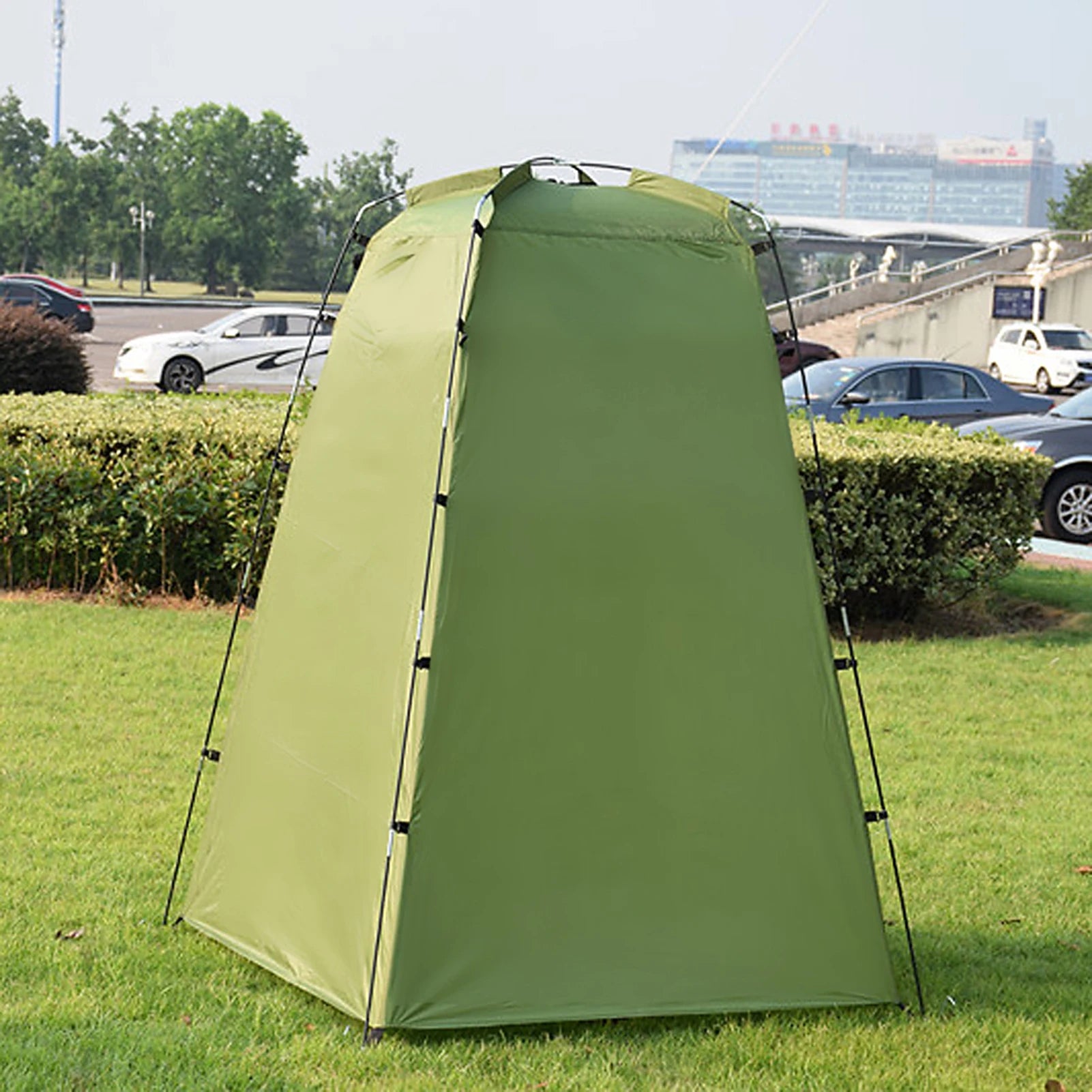 6ft Pop-Up Privacy Tent: Instant Shower & Changing Room for Camping, Beach & Hiking