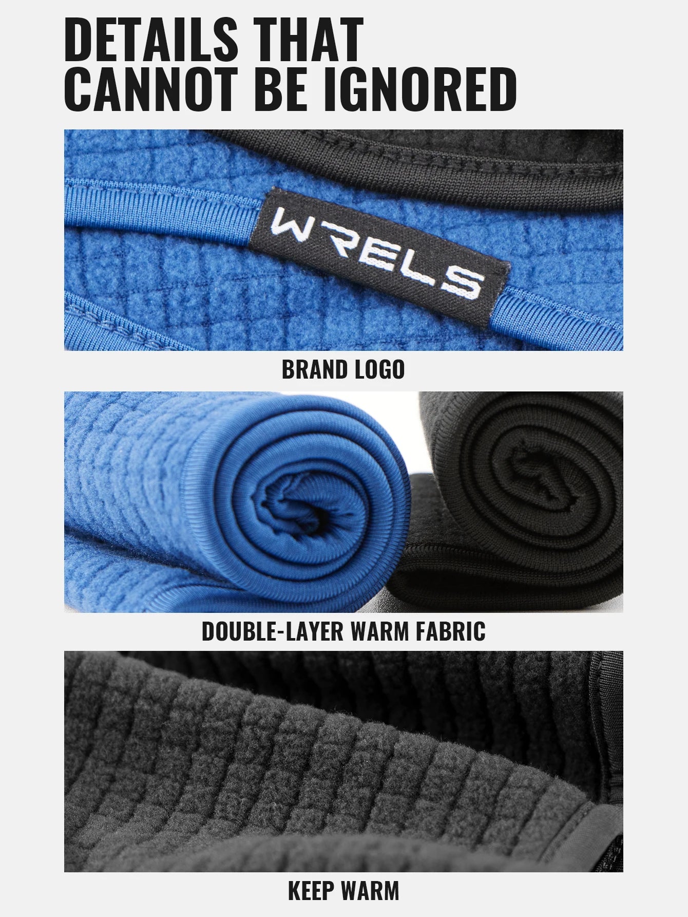 Thermal Fleece Ear Warmer Headband – Running Cycling Ski Windproof Sport Band