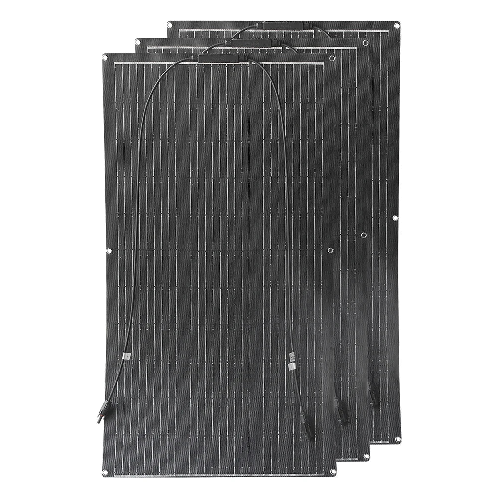 ETFE Flexible 100W Solar Panel - High Efficiency Monocrystalline Charger for 12V Batteries