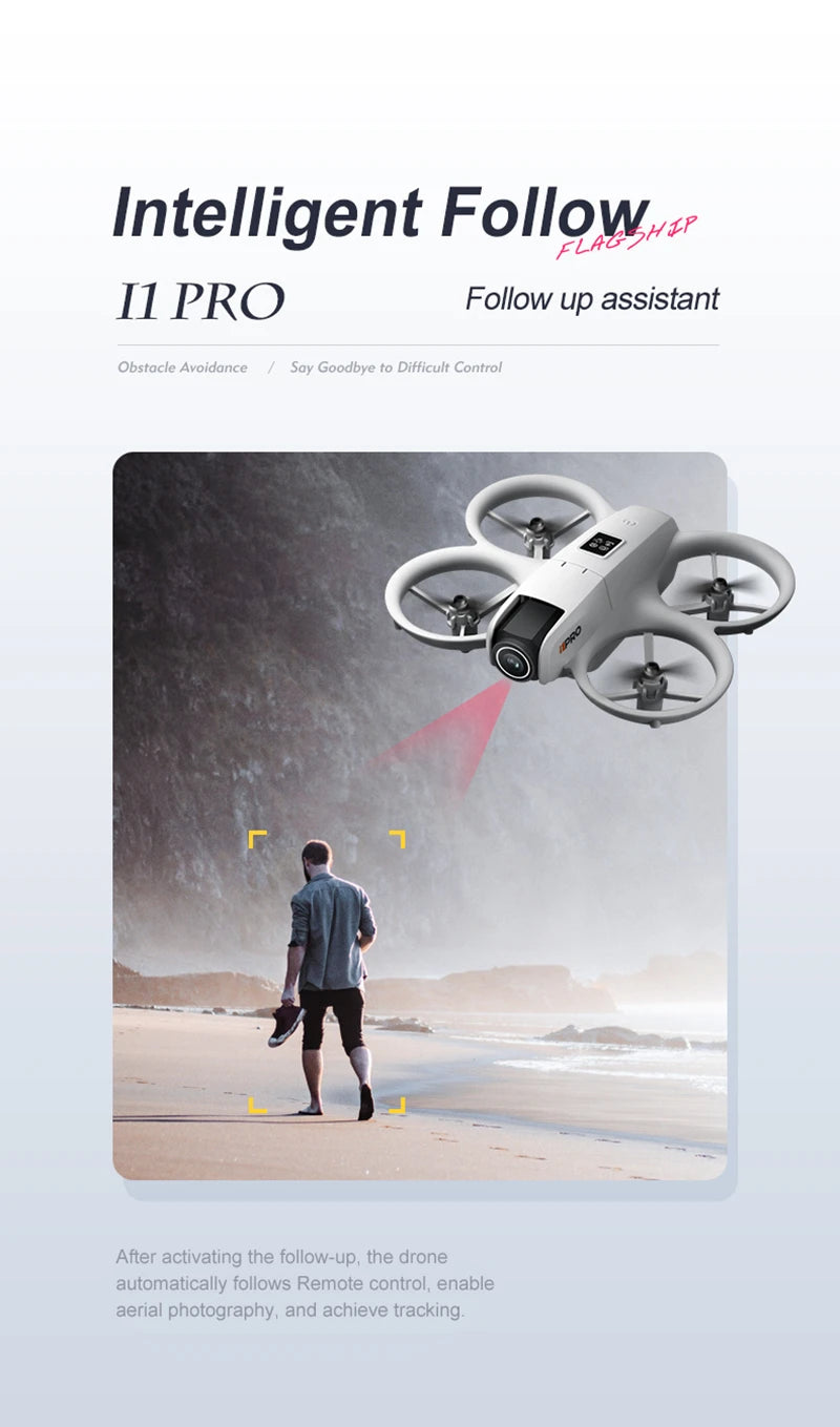 Xiaomi i1PRO Drone Professional 8K Camera Drone 5G WIFI FPV UAV With screen remote control RC Dron avoidance Aerial Quadcopter Trekker Essentials