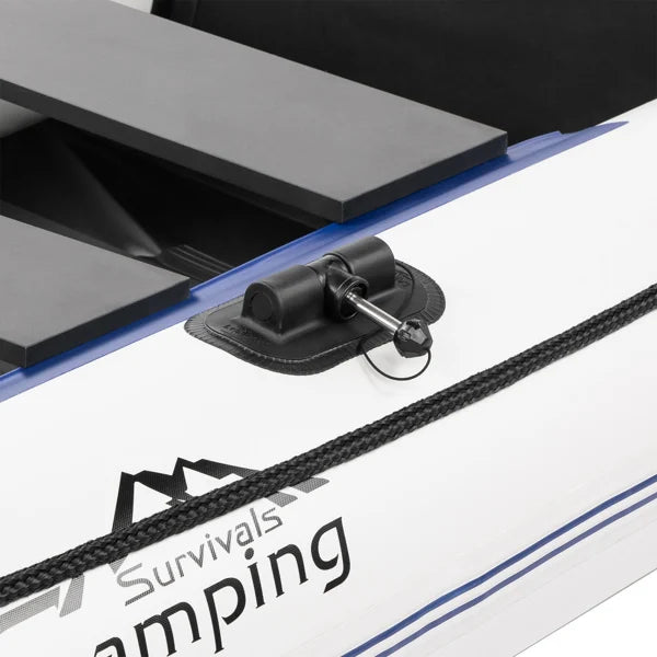 10ft Heavy-Duty Inflatable Boat with Hard Deck, 330kg Capacity for Fishing & Recreation