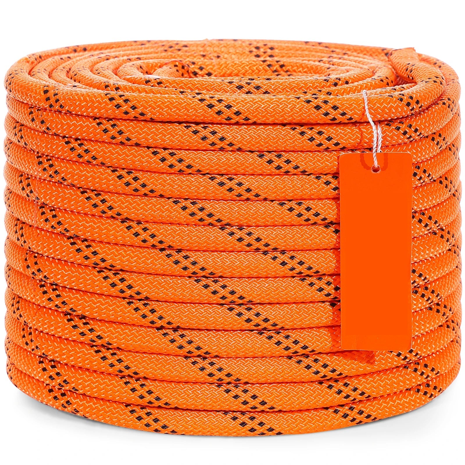 SucceBuy 120ft Dual-Weave Polyester Cord 3/8 1/2in 48-Strand Multi-Use Rope for Arborist Activities Outdoor Adventures Versatile Trekker Essentials