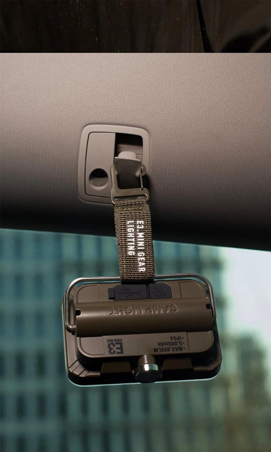 5000mAh Rechargeable LED Camping Tent Light – Portable Waterproof Hanging Lantern for Outdoor & Emergency Lighting Trekker Essentials