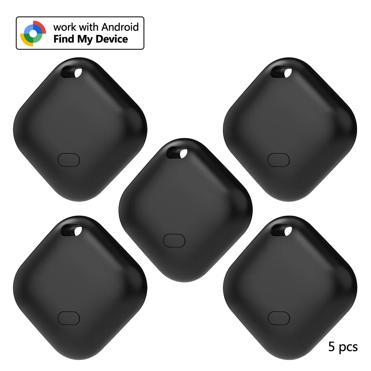 Smart Tracker Tag for Android device Google Find Hub App tag Key Finder Wallet/bag tracker Google Certified Bluetooth Finder Trekker Essentials