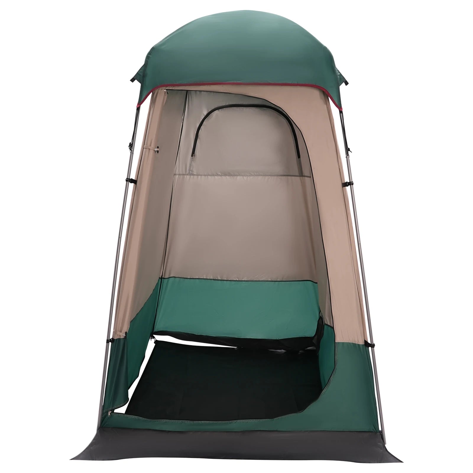 Portable Shower & Toilet Tent - 160x160x240cm Outdoor Privacy Shelter for Camping & Beach