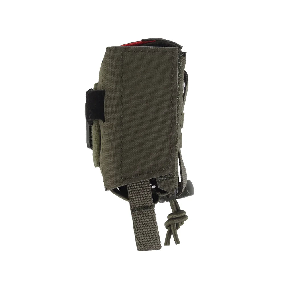 Camo Style MD2 Compact Trauma Kit Tactical IFAK Medical First Aid Pouch Outdoors Hunting Camping Patrol Survival Equipment Trekker Essentials