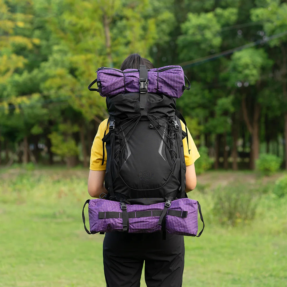 UHMWPE xpac Storage Pack -Ultralight Hiking Backpack Side Pocket Chair Tent Bag Tactical Waterproof Camping Gear Equipment Trekker Essentials