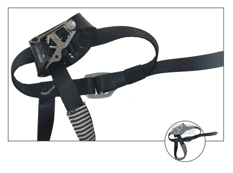Rock Climbing Foot Ascender – Left/Right Foot SRT Ascend Device for Mountaineering & Safety