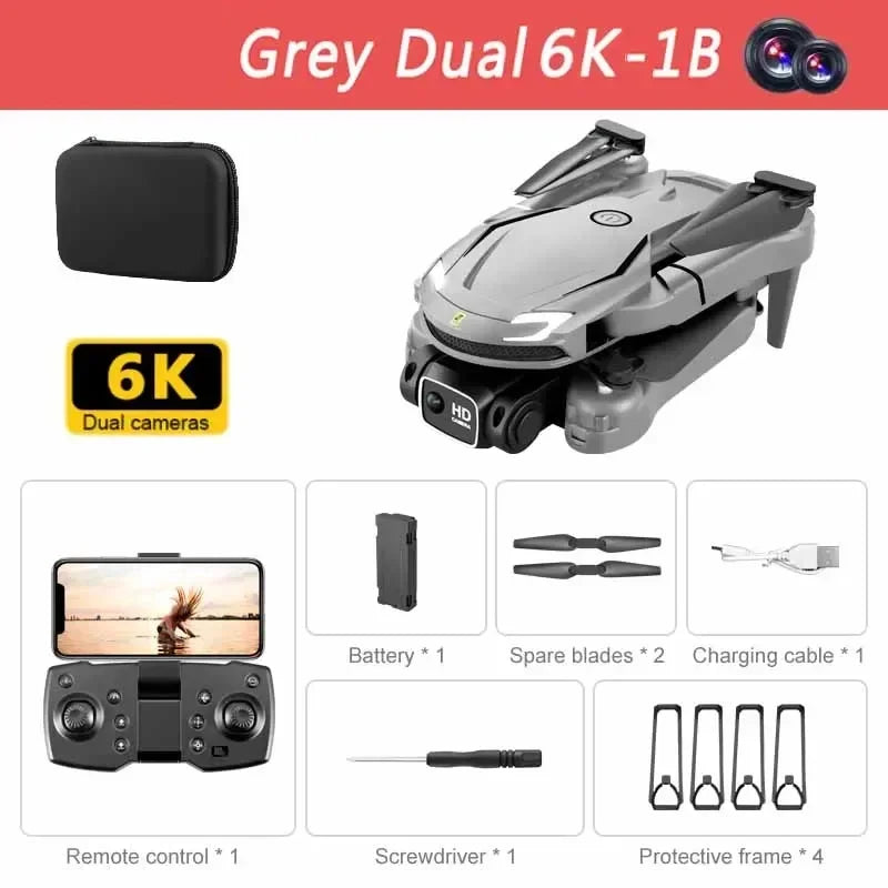 8K HD Dual Camera GPS Drone with 5G Transmission & Omnidirectional Obstacle Avoidance