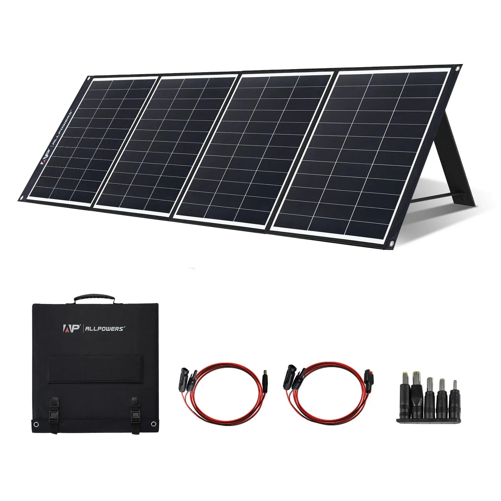 600W 299Wh Portable Power Station with Optional Solar Panel - LiFePO4 Solar Generator for Camping & Home