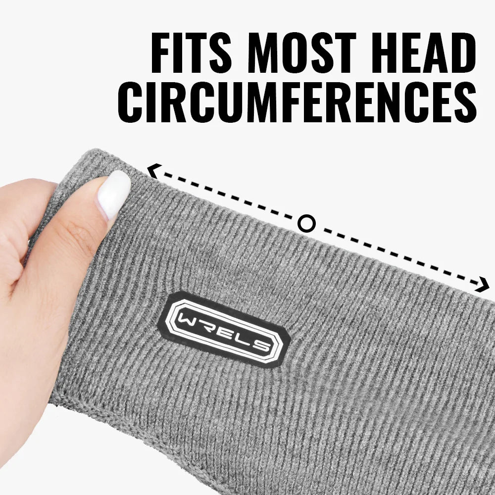 Windproof Fleece Ear Warmer Headband – Moisture-Wicking Winter Ear Protection