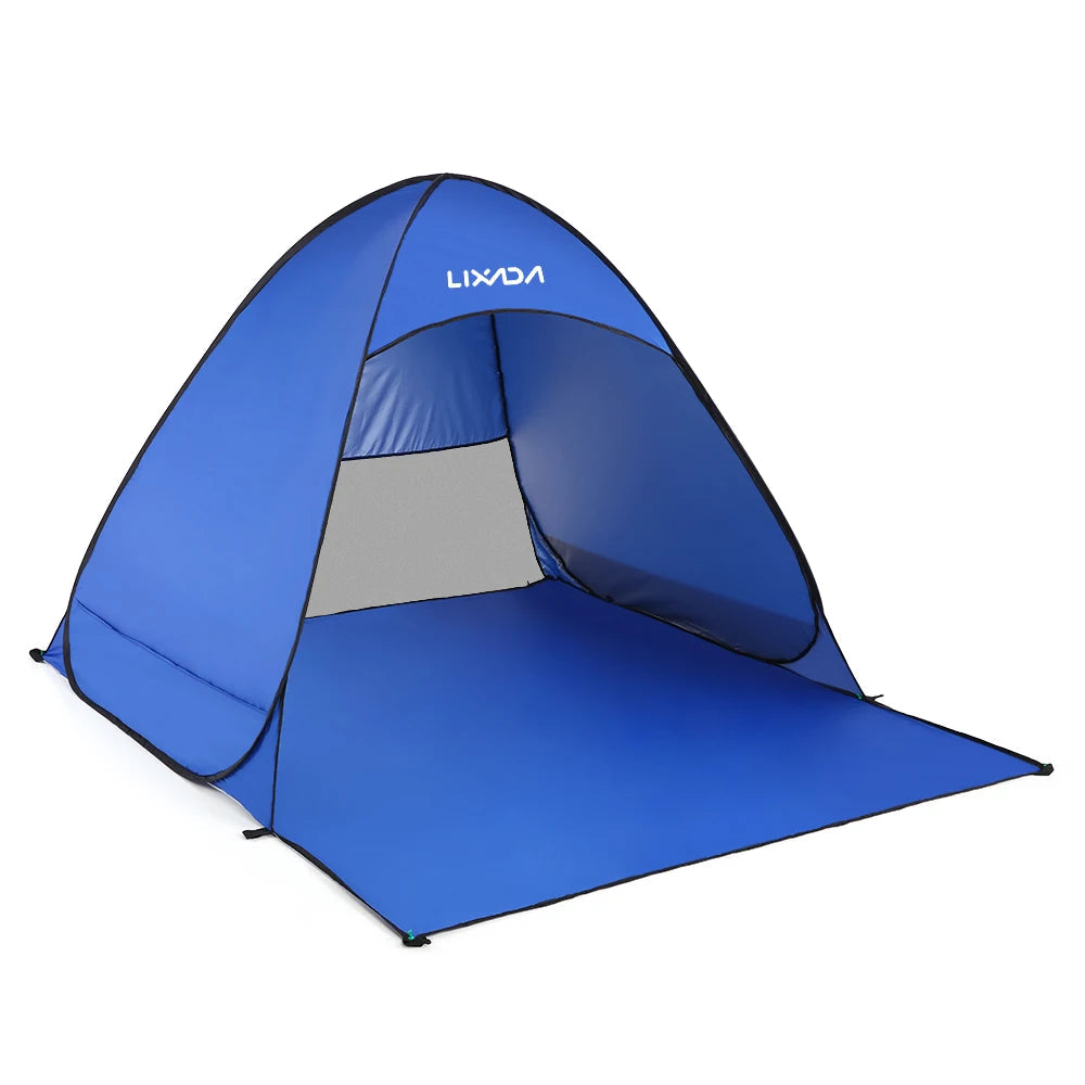 Instant Pop-Up Beach Tent – Lightweight UV Protection Sun Shelter for Camping & Outdoor Travel (1–2 Person) Trekker Essentials