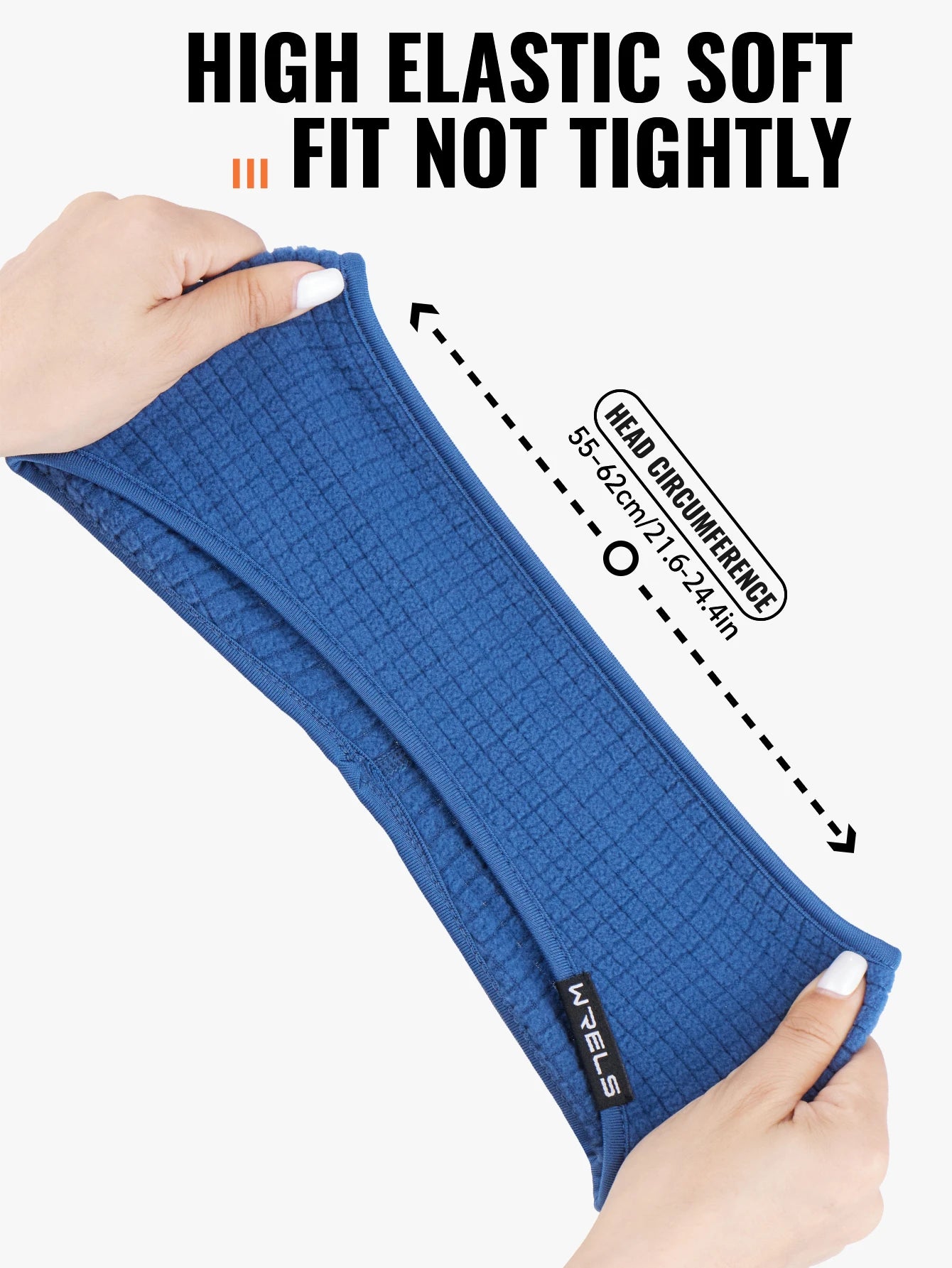 Thermal Fleece Ear Warmer Headband – Running Cycling Ski Windproof Sport Band