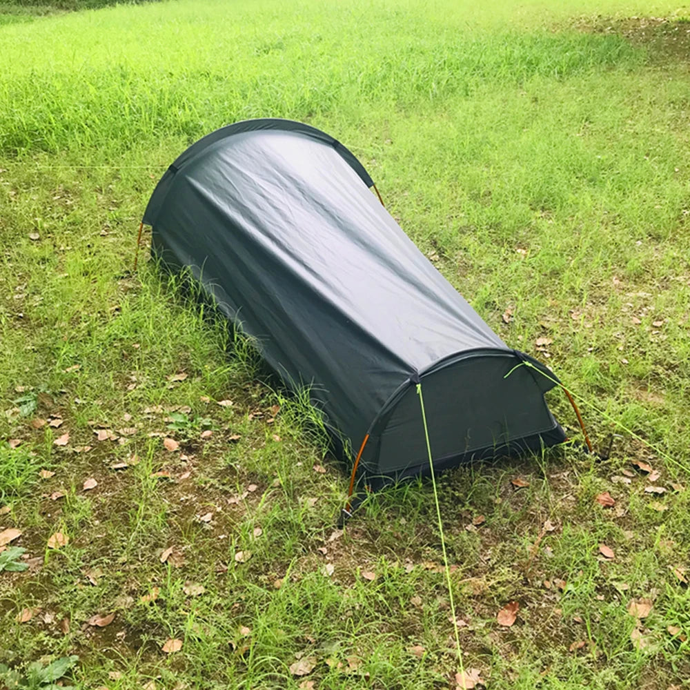 Backpacking Tent Outdoor Hiking Camping Sleeping Bag Tent Waterproof Lightweight Single Person Tent Trekker Essentials