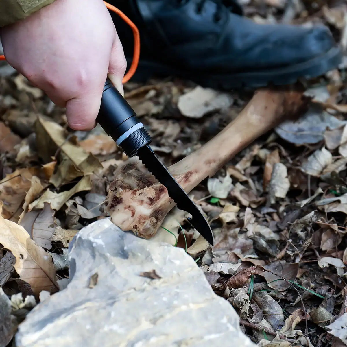 Ozark Trail 30-in-1 Survival Kit - Aluminum Handle Folding Shovel with Hard Case