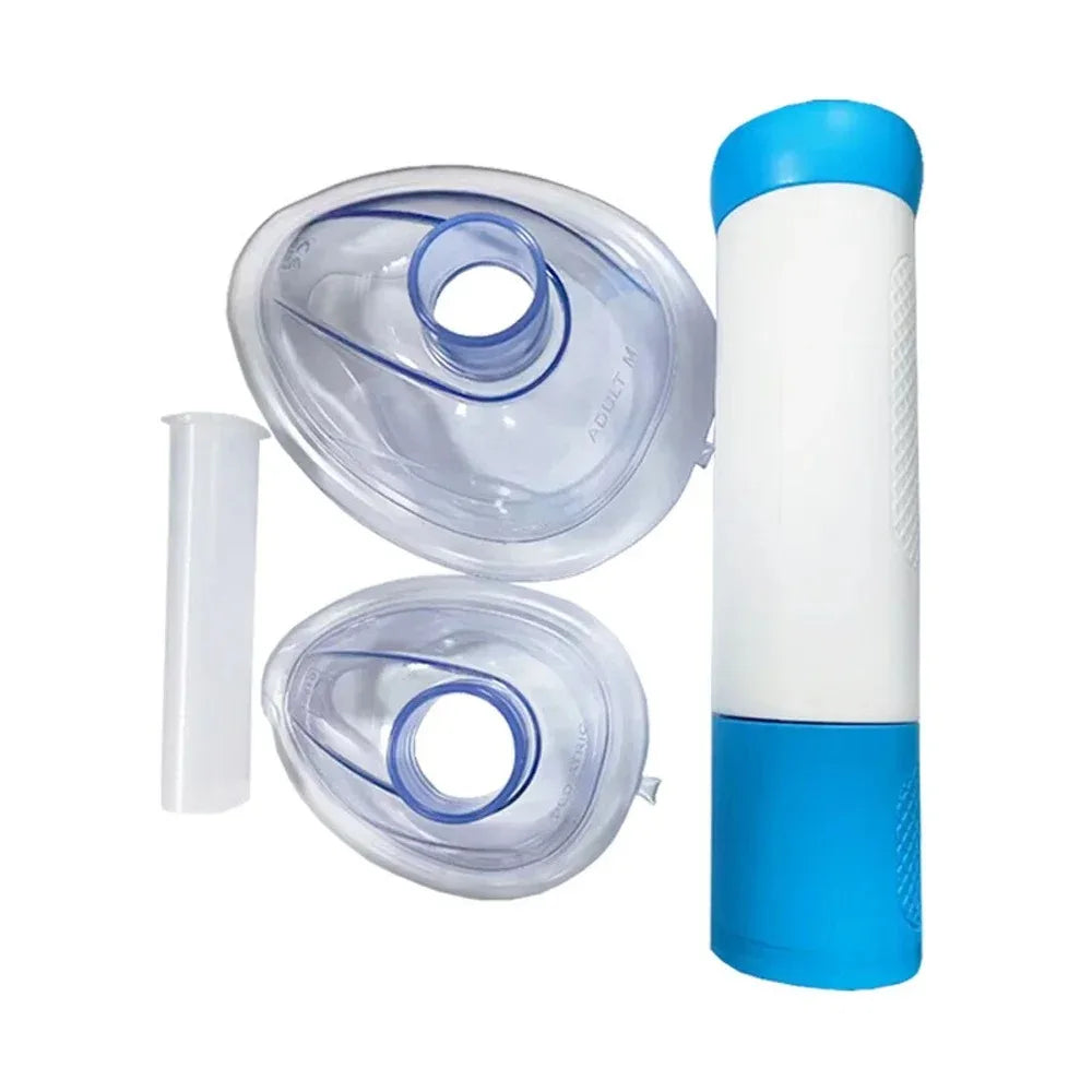 Anti-Choking Device Emergency Kit – Airway Rescue Tool with Adult & Child Masks for Home Safety Trekker Essentials