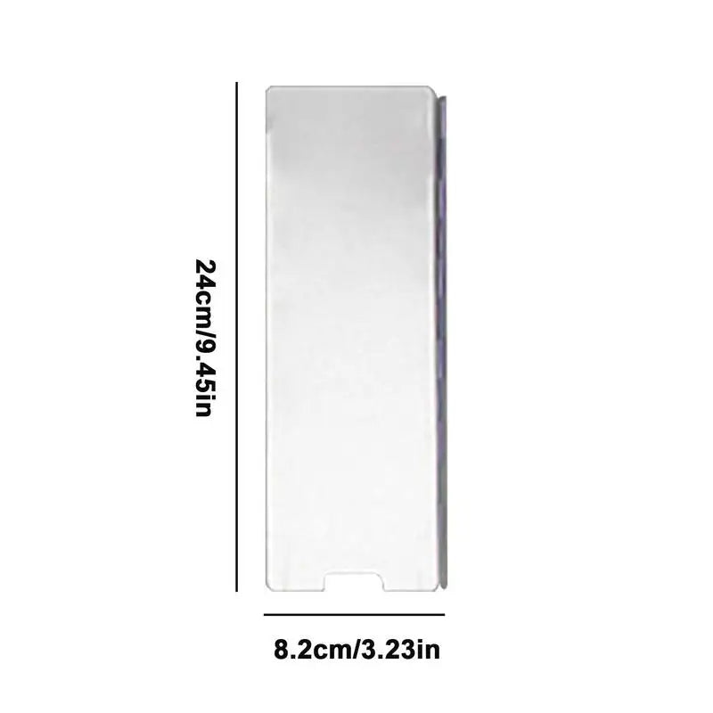 Parabrisas plegable de aleación de aluminio para estufa de camping con bolsa de transporte