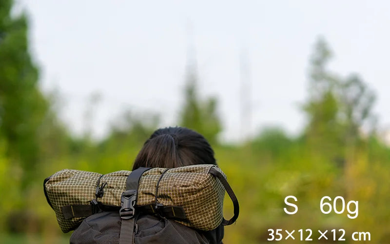 UHMWPE xpac Storage Pack -Ultralight Hiking Backpack Side Pocket Chair Tent Bag Tactical Waterproof Camping Gear Equipment Trekker Essentials