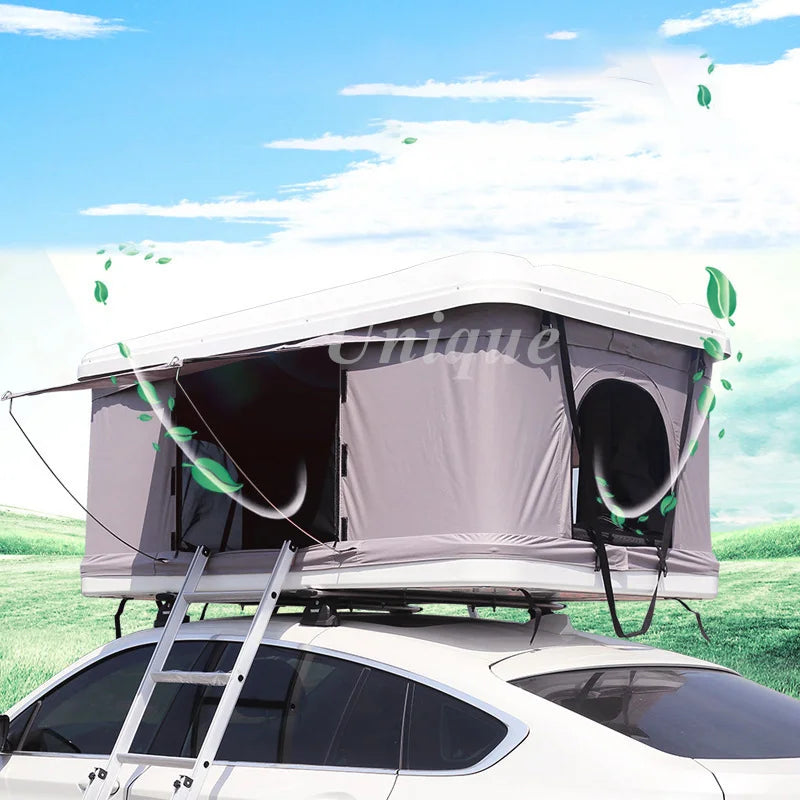 Fully Automatic Hydraulic Roof Camping Tent – 2-Person Car Roof Tent, Waterproof, Four-Season, Aluminum Alloy Frame