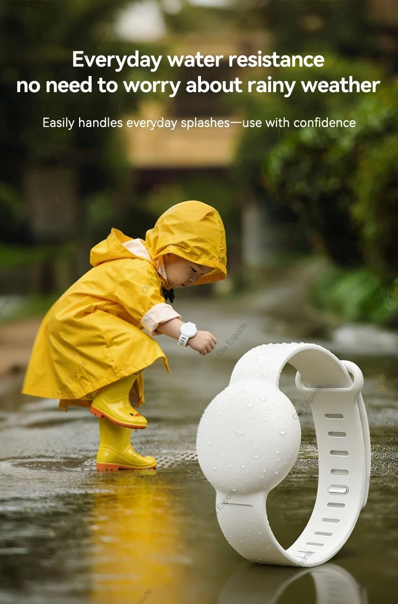 2026 Tracking Wristband Find Anti-Loss Kid Tracker Required Track History Precise Location Tracking One-Click Navigation via App Trekker Essentials