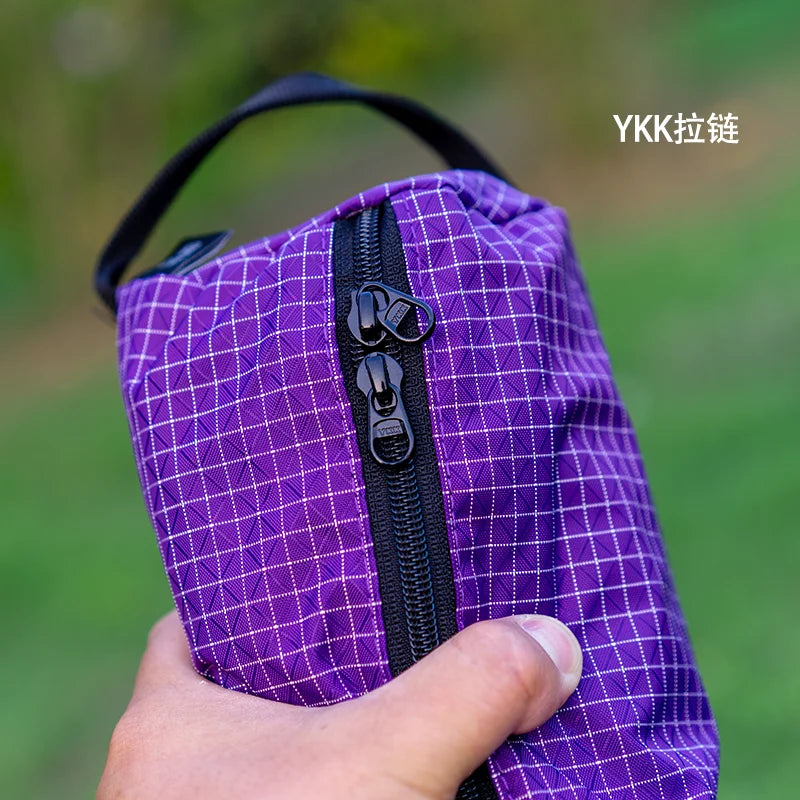 [HODR] Dyneema XPAC Storage Pouch Ultralight Hanging Pack for Backpack Tent Chair or Gear Outdoor Top Bag Hiking  Gear Organizer Trekker Essentials