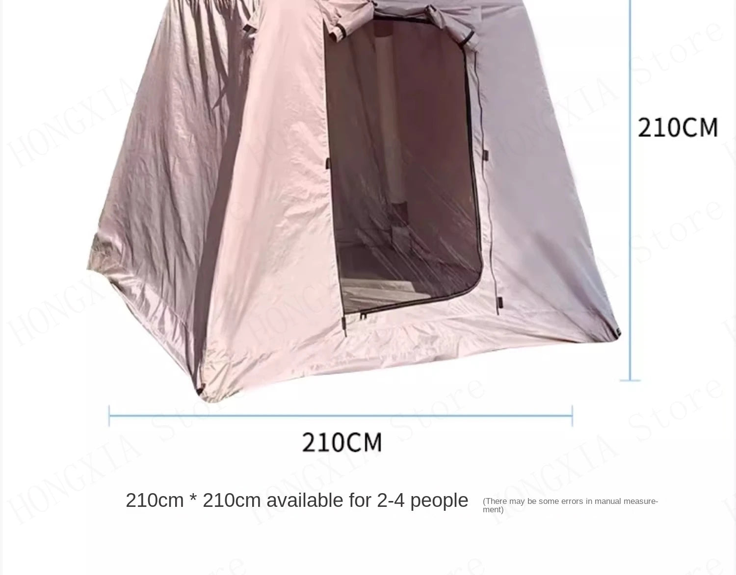 Self-Inflating Air Tent - Instant Setup Waterproof Shelter for 2-4 Campers