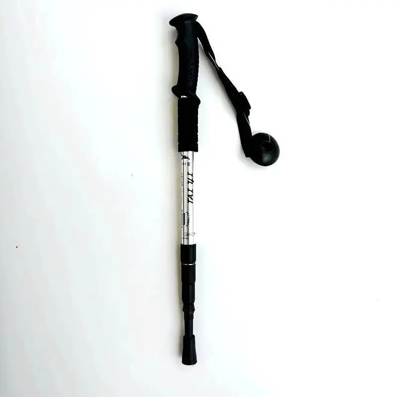 Trekking Poles Shock Absorption Foldable Ultralight Hiking Pole Suitable For Outdoor Camping Mountaineering Backpacking And Trip Trekker Essentials