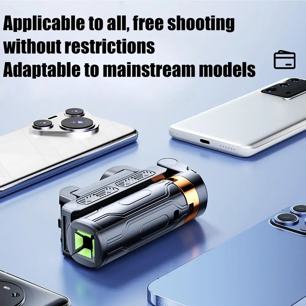 Trípode para selfies giratorio de 360° con control remoto inalámbrico y soporte para teléfono