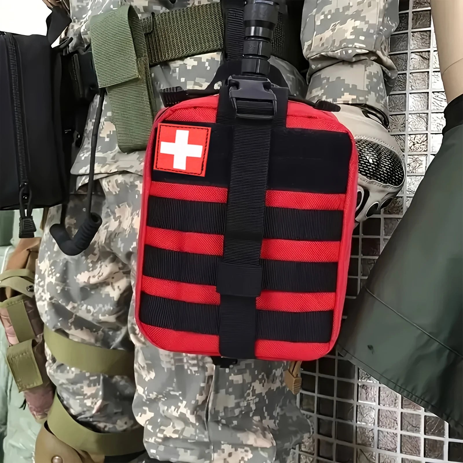 379-Piece First Aid Kit – Portable Emergency Medical Bag for Home, Office, Travel & Outdoor Use Trekker Essentials