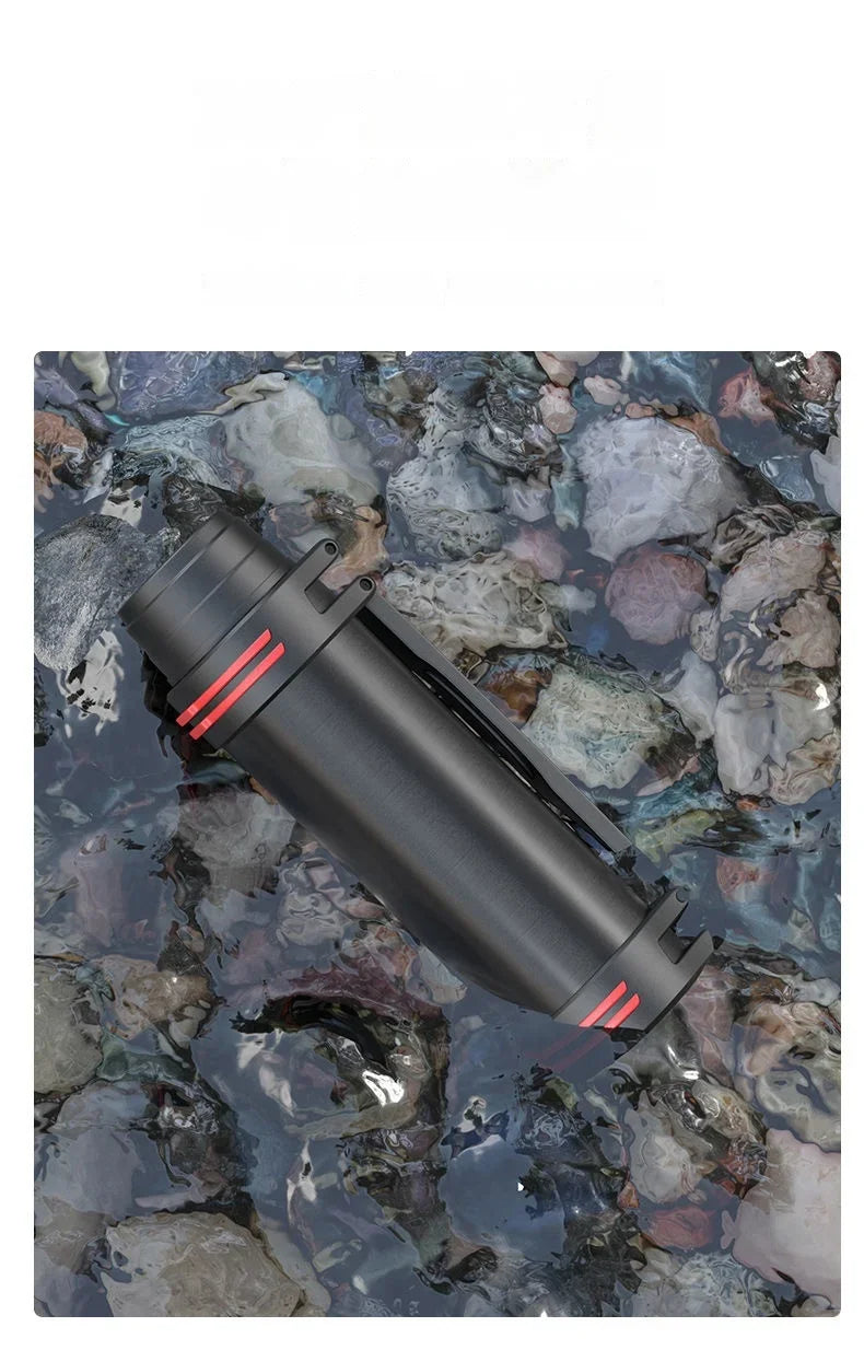 800ml Outdoor Hydration Bottle | Portable Sports Water Kettle with Shoulder Strap for Hiking & Backpacking