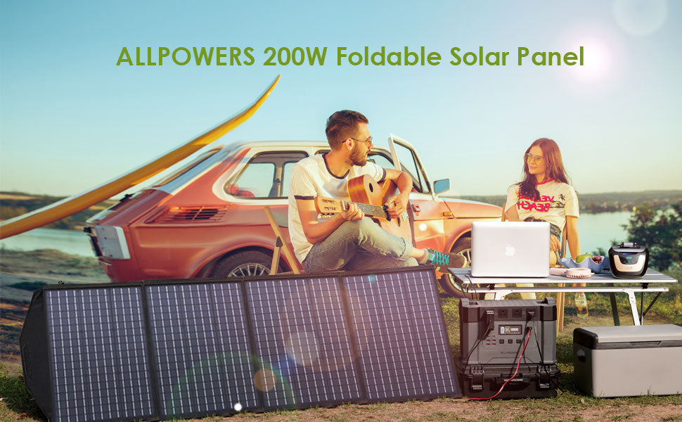 600W 299Wh Portable Power Station with Optional Solar Panel - LiFePO4 Solar Generator for Camping & Home