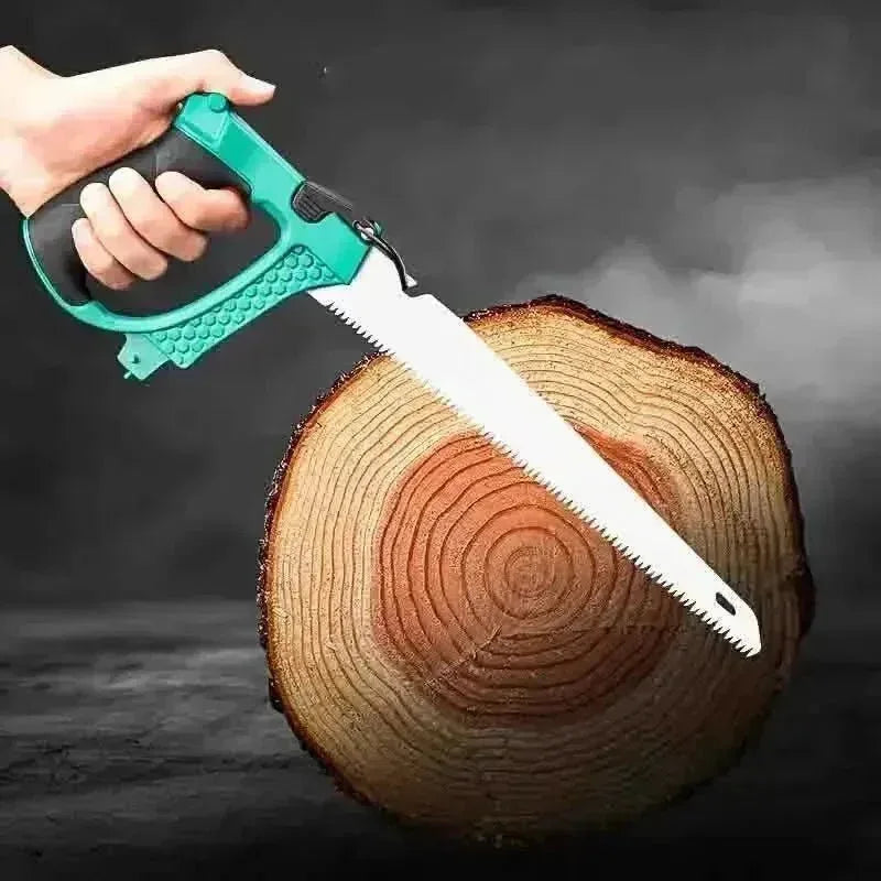 3-in-1 Multi-Function Hand Saw: Tackle Woodworking Projects with One Convenient Tool - Trekker Essentials