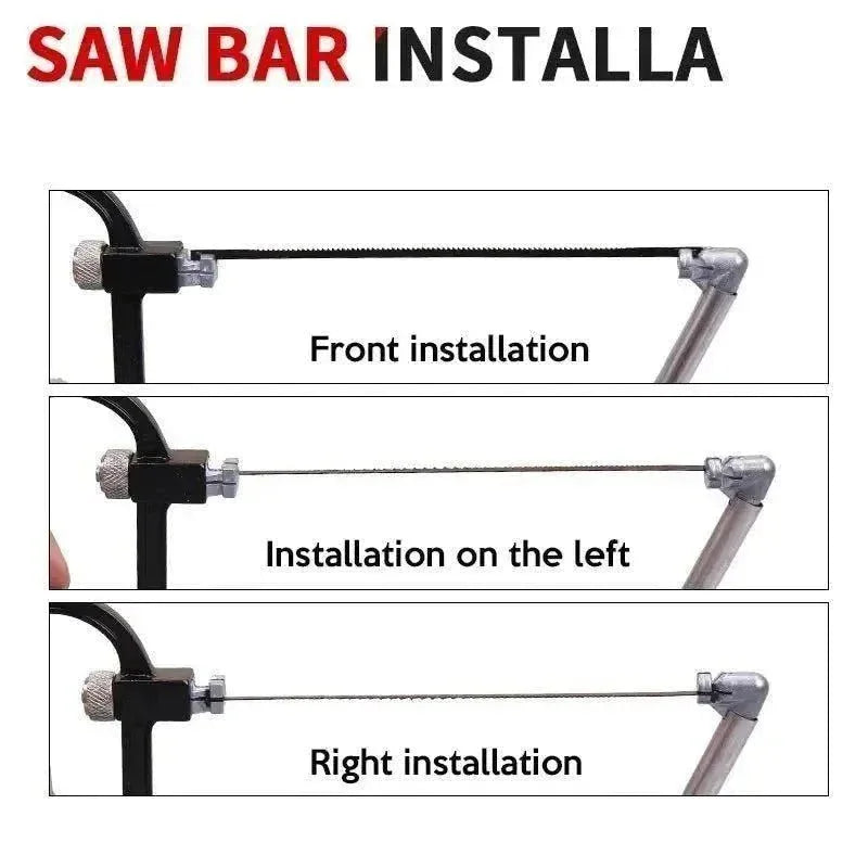 8-in-1 Multi-Purpose Hand Saw Kit: Conquer Diverse Cutting Challenges with Ease - Trekker Essentials