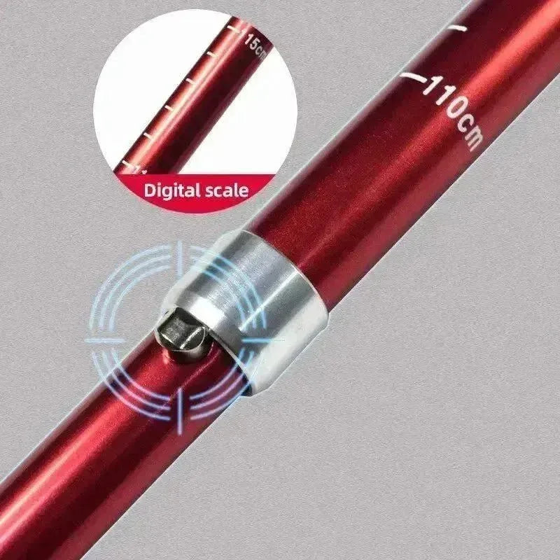Adjustable 5-Section Trekking Pole: Enhance Stability and Comfort on Every Terrain - Trekker Essentials