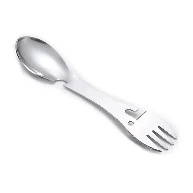 Compact & Convenient: 5-in-1 Multifunction Camping Spork for Outdoor Adventures - Trekker Essentials