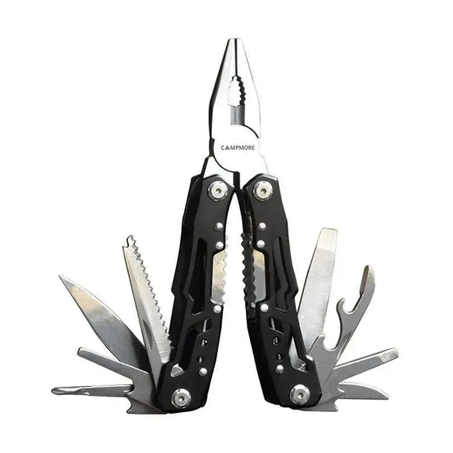 Stainless Steel EDC Folding Multifunction Tools - Outdoor Camping Portable Emergency Survival Knife Pliers - Trekker Essentials