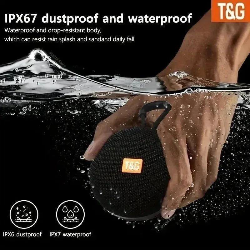 Waterproof Outdoor Portable Bluetooth Speaker - Stereo Sound Mode, TWS Support, Christmas Party Gift - Trekker Essentials