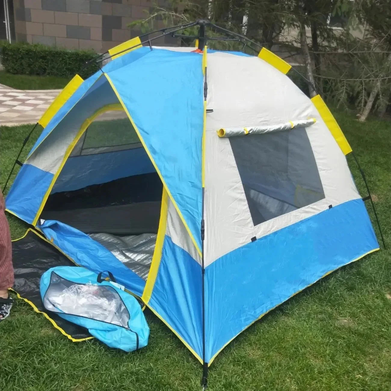 1-2 Person Fully Automatic Rainproof Sunscreen Camping Tent - Trekker Essentials
