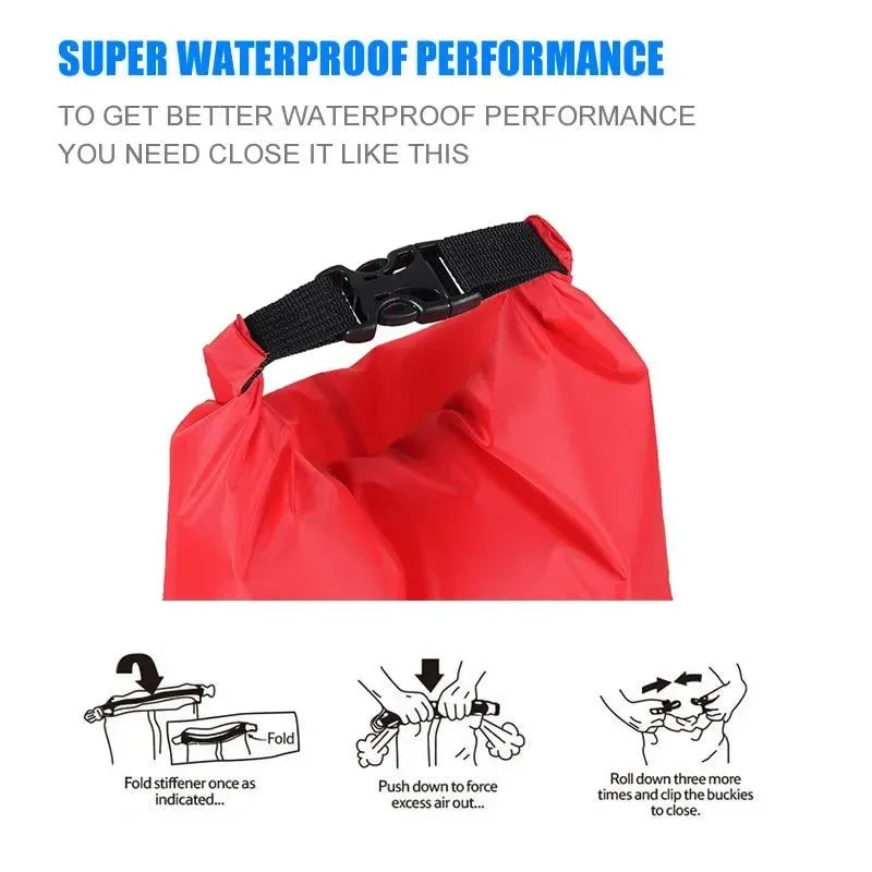 1.2L Waterproof First Aid Kit Bag - Portable Emergency Kits Case for Outdoor Camp Travel - Trekker Essentials