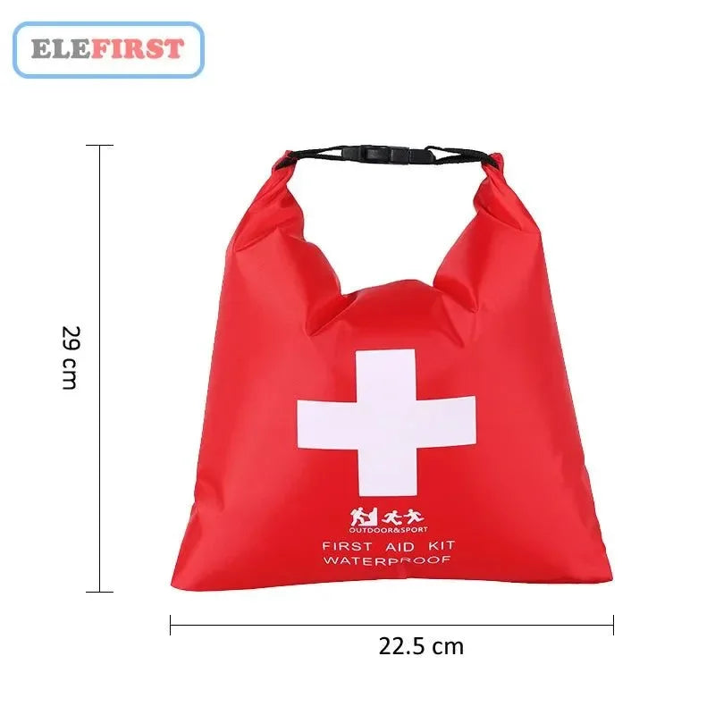 1.2L Waterproof First Aid Kit Bag - Portable Emergency Kits Case for Outdoor Camp Travel - Trekker Essentials