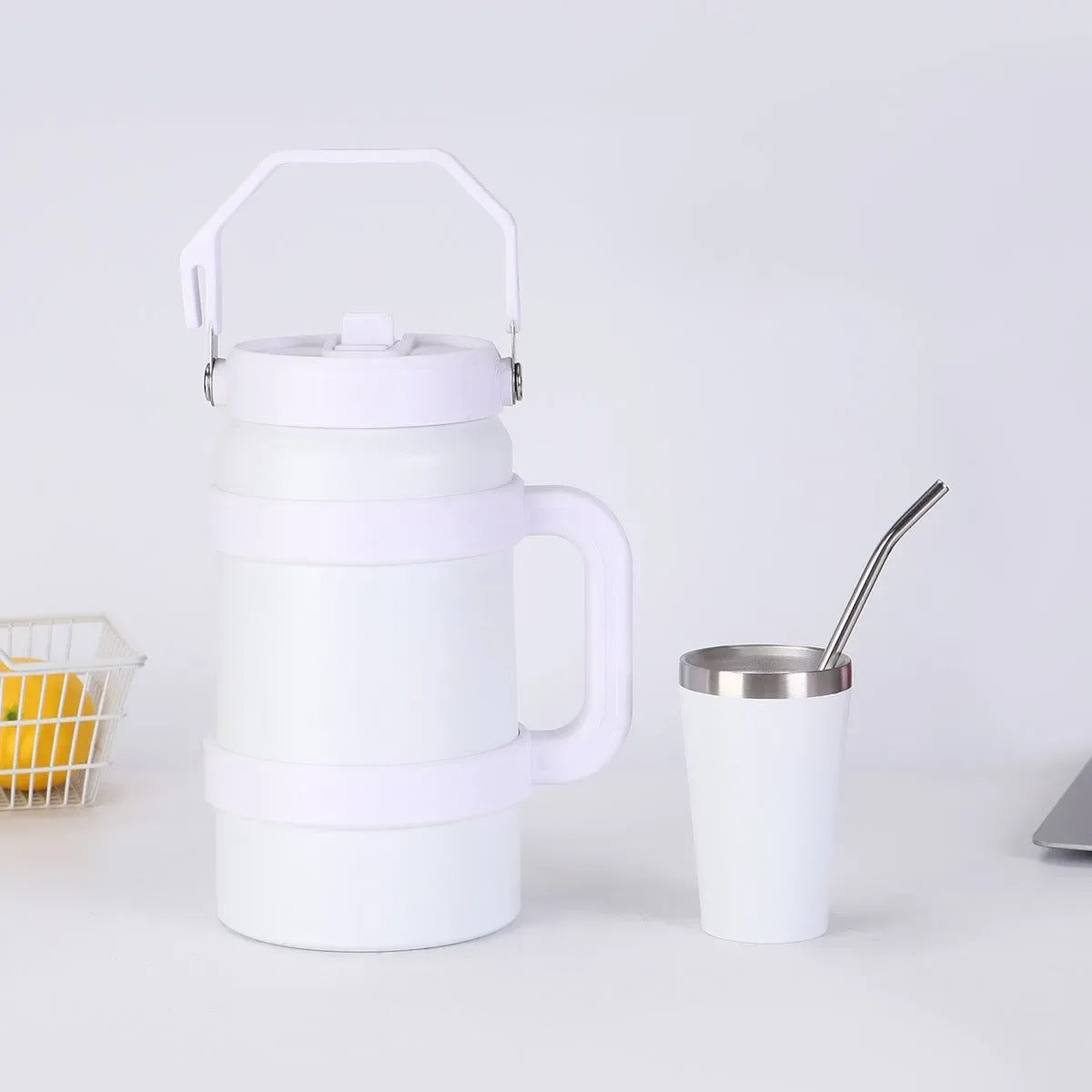 1.2L/1.9L Stainless Steel Thermal Tumbler | 48-Hour Vacuum Insulated Sports Water Bottle for Outdoor Use - Trekker Essentials