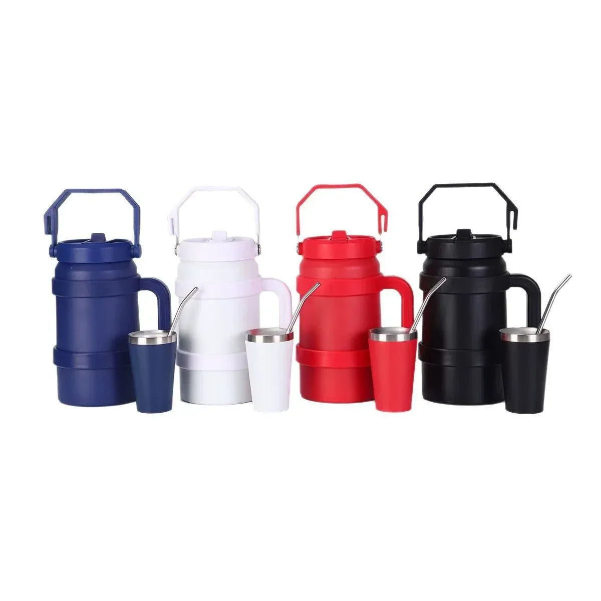 1.2L/1.9L Stainless Steel Thermal Tumbler | 48-Hour Vacuum Insulated Sports Water Bottle for Outdoor Use - Trekker Essentials