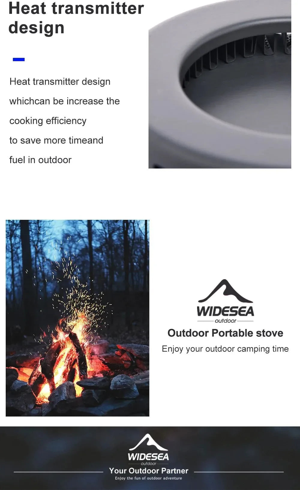 1.3L & 2.3L Lightweight Aluminum Camping Cookware Set with Carry Bag - Trekker Essentials