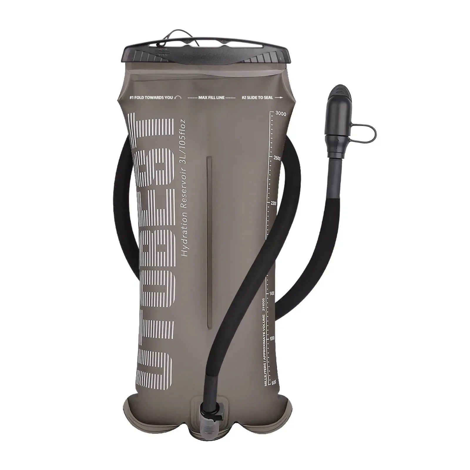 1.5L/2L/3L Water Bladder Hydration Pack Reservoir TPU Water Storage Bag for Camping Cycling Running Hiking - Trekker Essentials