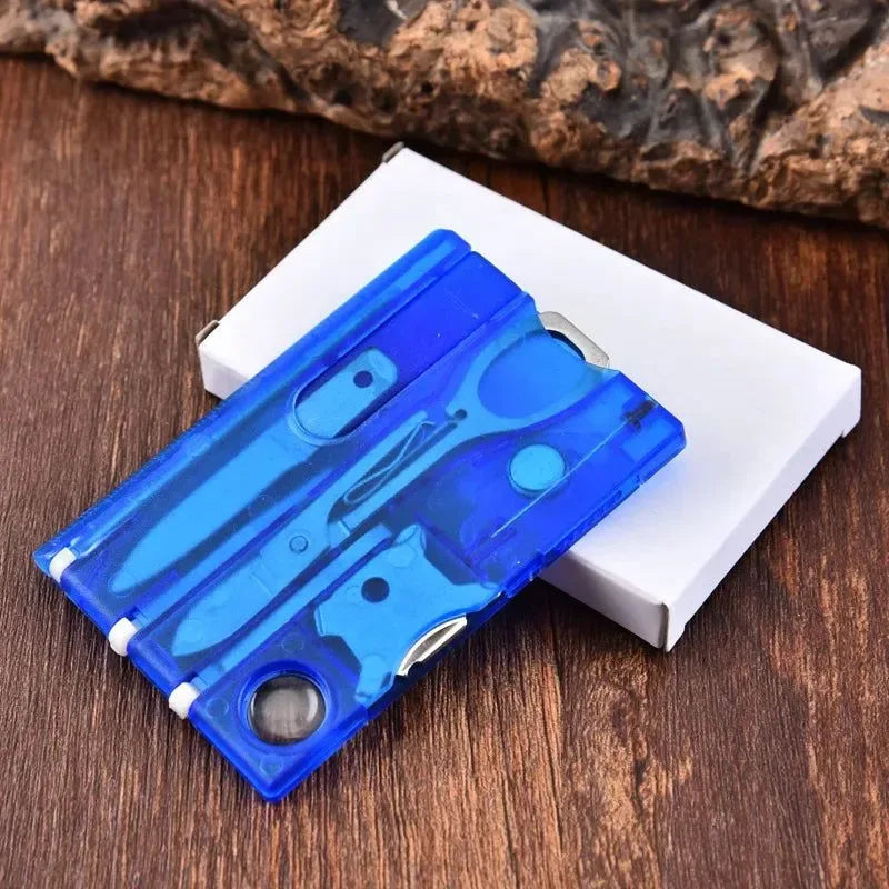 10-In-1 Pocket Credit Card Portable Multi-Tool for Outdoor Survival - Trekker Essentials