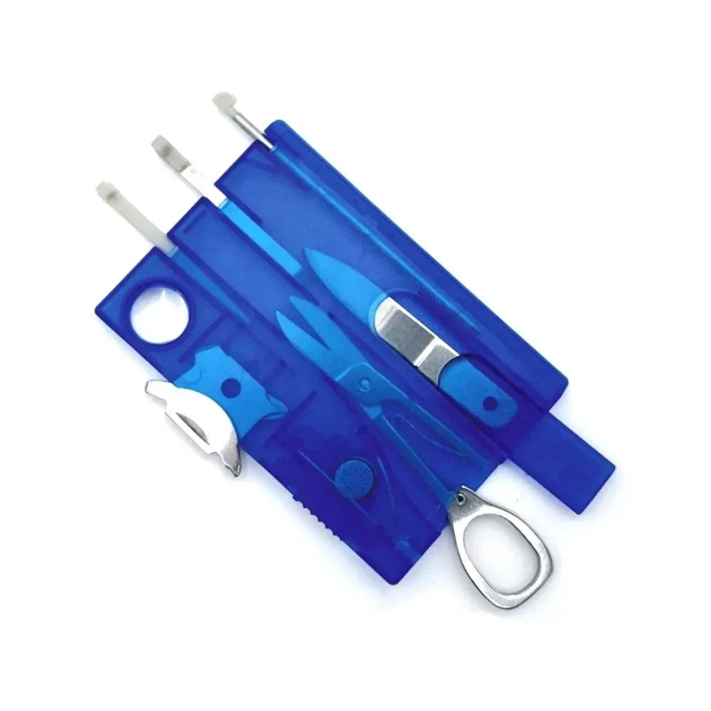 10-In-1 Pocket Credit Card Portable Multi-Tool for Outdoor Survival - Trekker Essentials