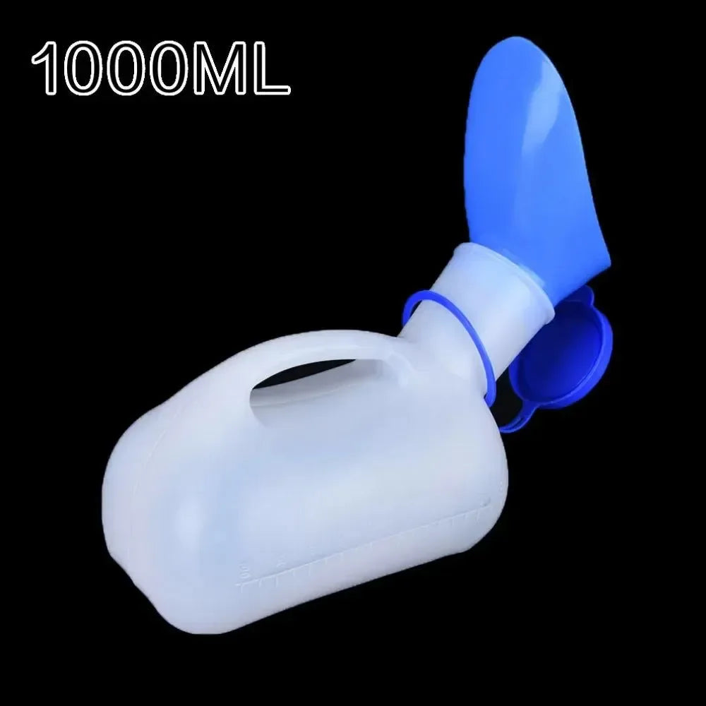 1000 ML Portable Mobile Toilet Urinal for Travel, Camping, and Outdoor Use - Trekker Essentials